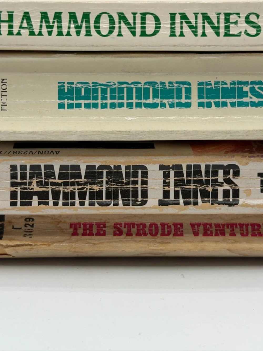 Lot of 4 Hammond Innes Various Paperback Books - Trojan Horse/Angry/Strode/Seal